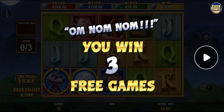 Big Bad Wolf Cash Collect & Link 6