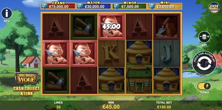 Big Bad Wolf Cash Collect & Link 3