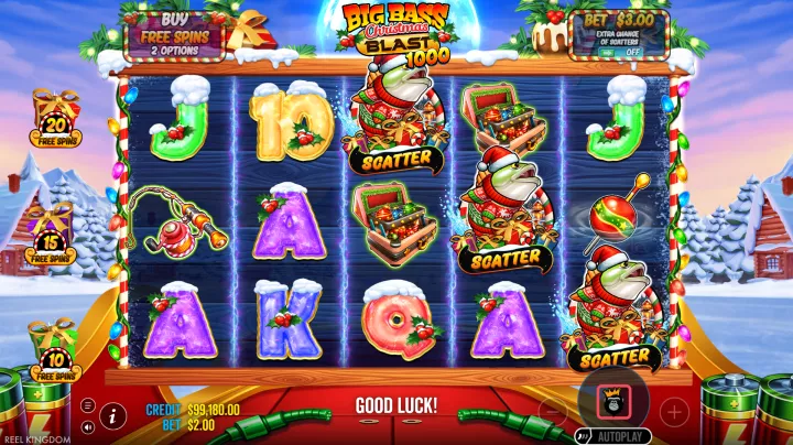 Big Bass Christmas Blast 1000 11