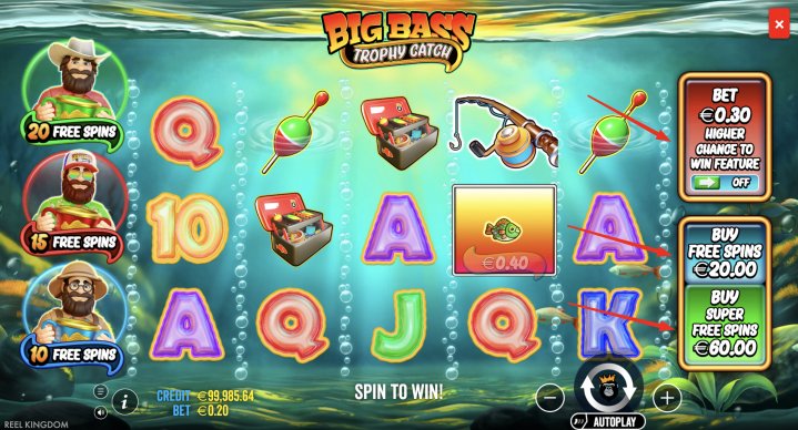 Big Bass Trophy Catch 15