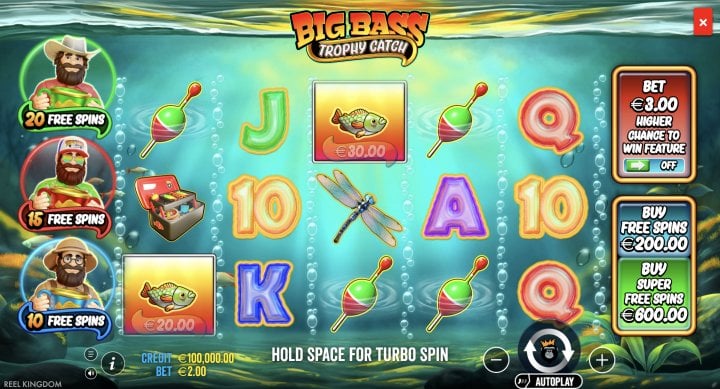 Big Bass Trophy Catch 1