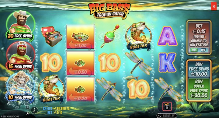 Big Bass Trophy Catch 12