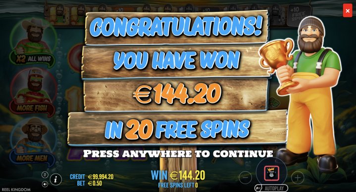 Big Bass Trophy Catch 16