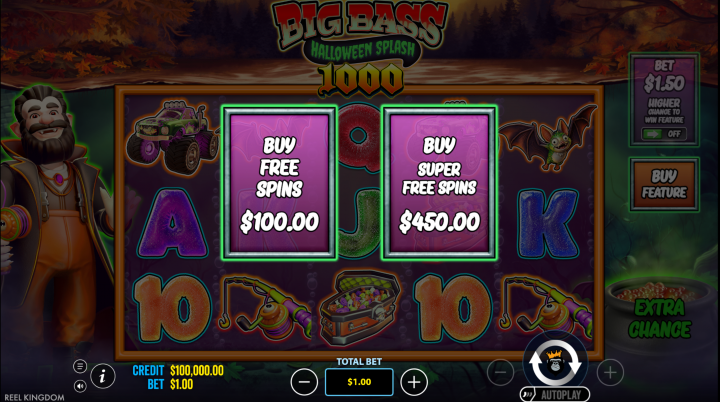 Big Bass Halloween Splash 1000 16