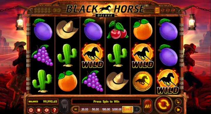 игровой автомат black horse
