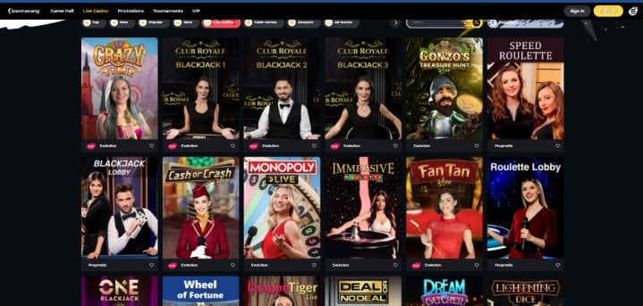 Boomerang Casino 4