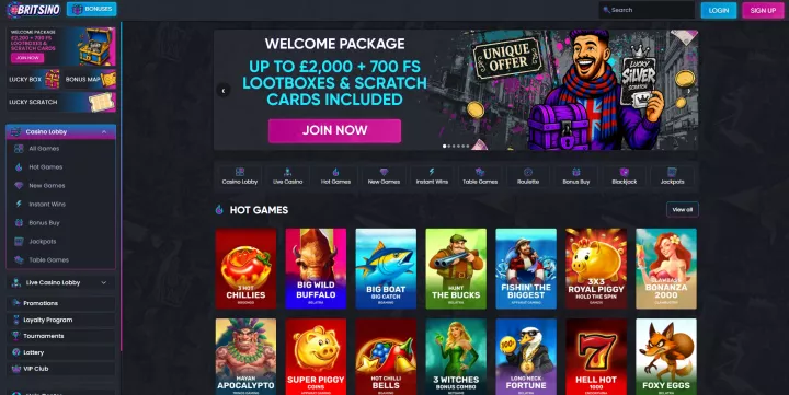 Britsino Casino 1