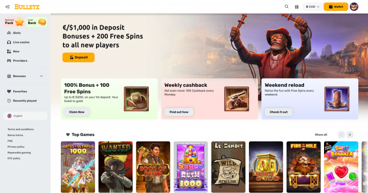 Bulletz Casino 1