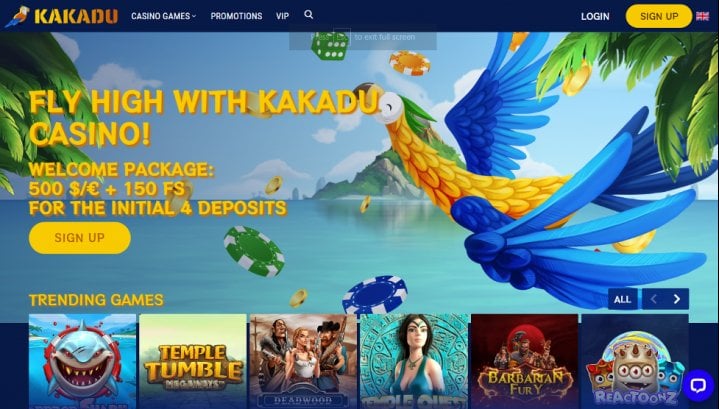 Kakadu Casino No Deposit Bonus Codes