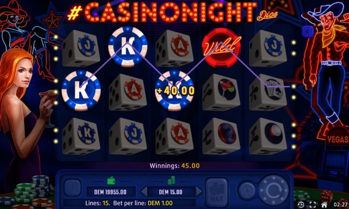 #Casinonight Dice 1