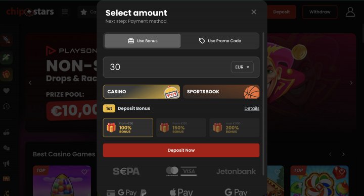 ChipStars Casino 8