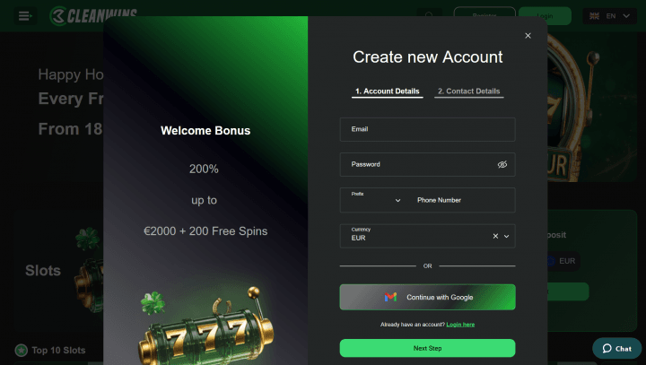 CleanWins Casino 2