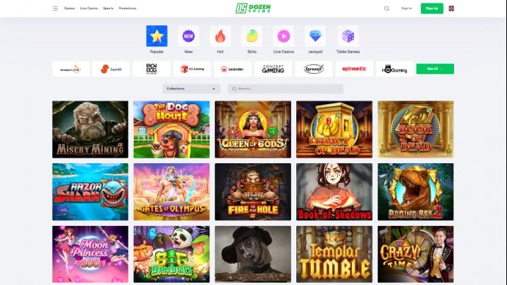 Dozenspins Casino 3