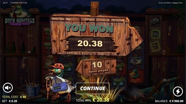 Duck Hunters Happy Hour 15