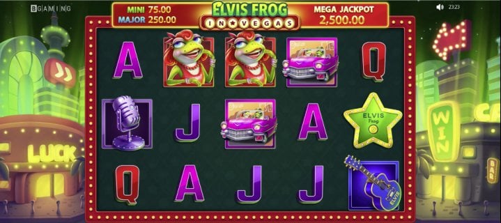Elvis Frog in Vegas 1