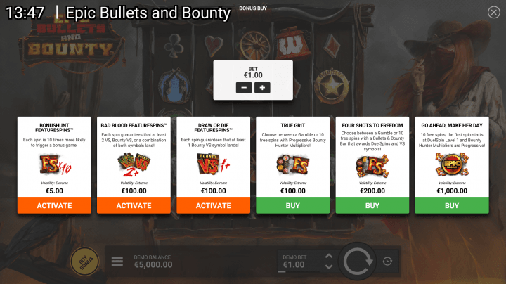 Epic Bullets & Bounty 7