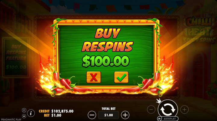 Chilli Heat Spicy Spins 17