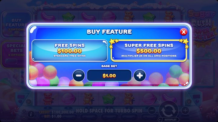 Sugar Rush Super Scatter 8