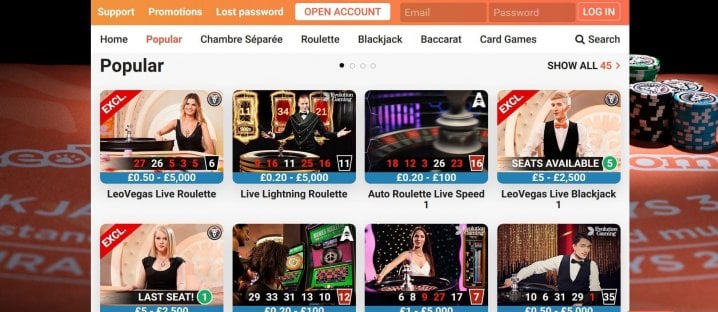 LeoVegas Casino