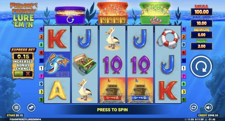 Fishin' Frenzy Lure 'Em In 14