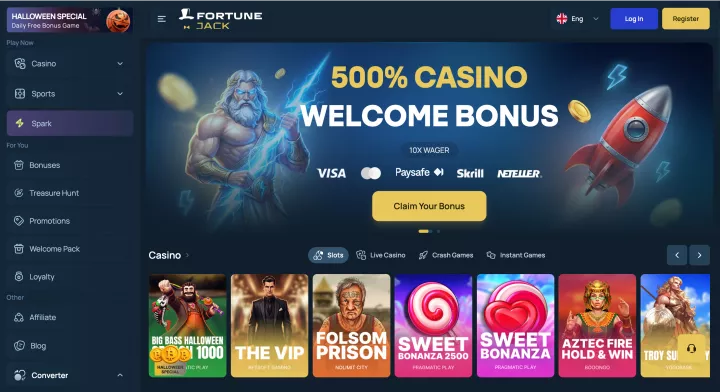 FortuneJack Casino 1