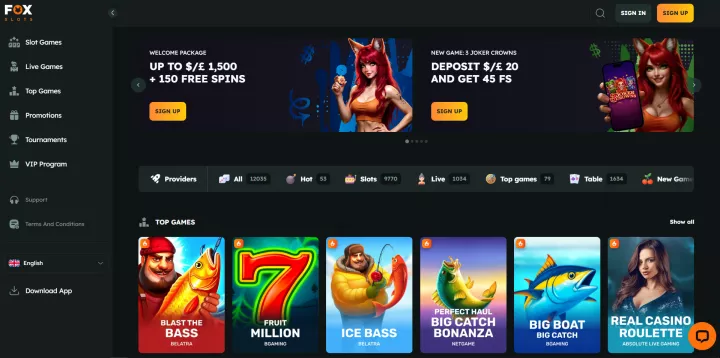 FoxSlots Casino 1