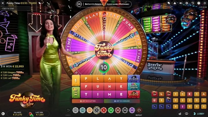 Funky Time Live Game 8