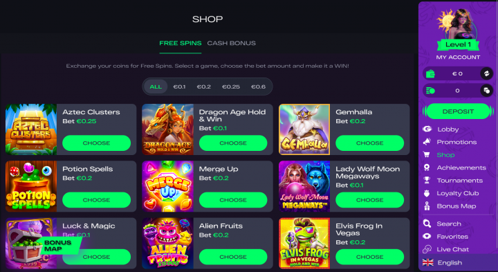 GlitchSpin Casino 11