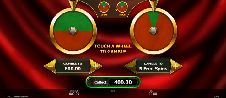 Gold Cash Free Spins 12