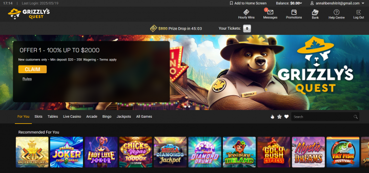 Grizzly’s Quest Casino 2