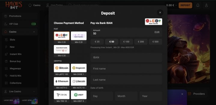 HadesBet Casino 18