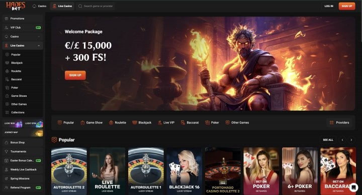 HadesBet Casino 1