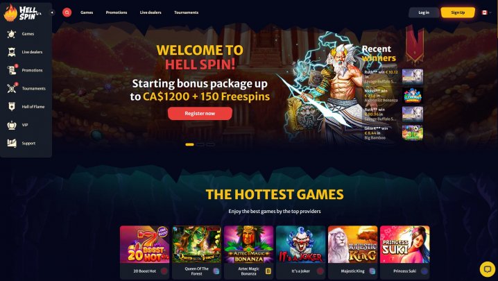 HellSpin Casino Review | Bonuses, Promotions, Games