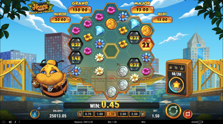 Honey Rush Black and Yellow 4