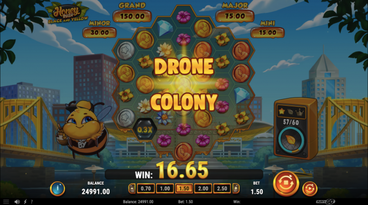 Honey Rush Black and Yellow 5