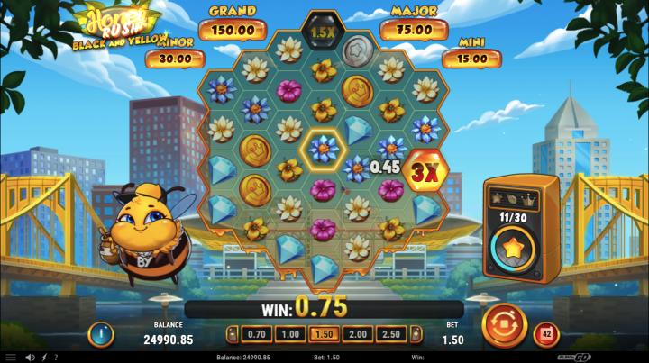 Honey Rush Black and Yellow 2