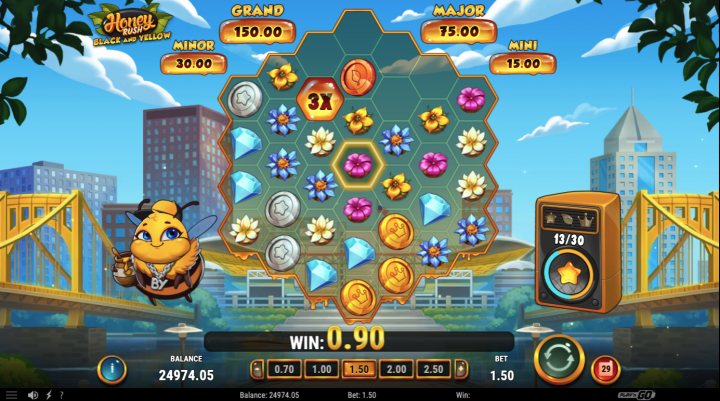 Honey Rush Black and Yellow 8