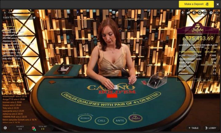 Casino Hold’em Jumbo 7 1