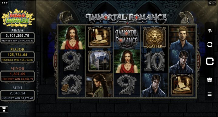 Immortal Romance Mega Moolah 1