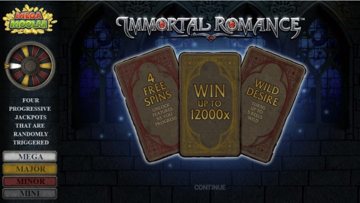 Immortal Romance Mega Moolah 2