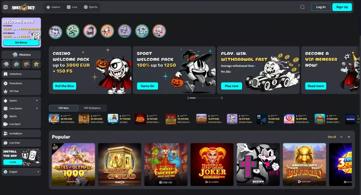 InkyBet Casino 1
