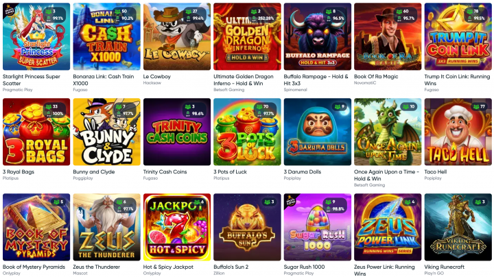 Ivibet Casino játékkínálata - Slot gépek képernyőképe