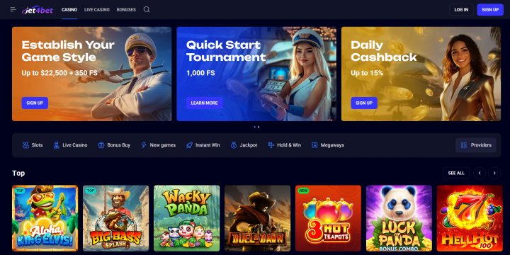 Jet4Bet Casino 1