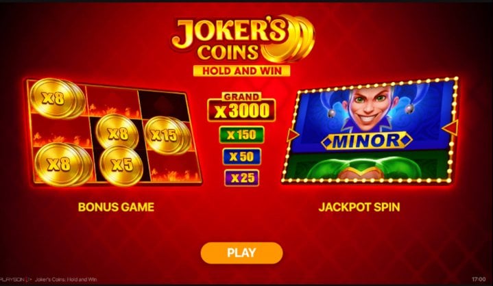 Joker's Coins Hold and Win 2