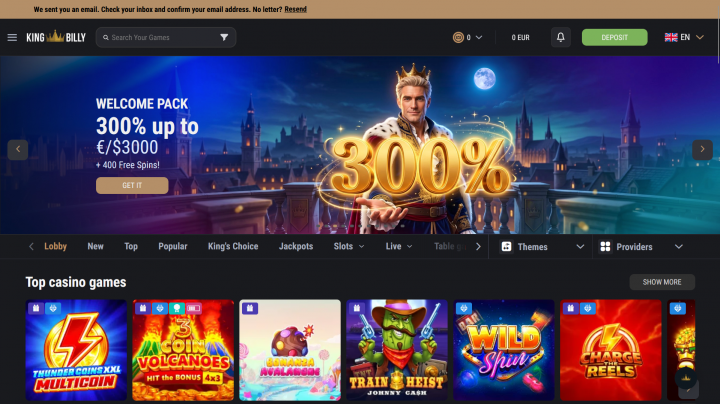 King Billy Casino 1