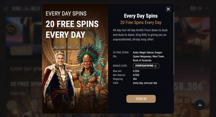 King Billy Casino 9