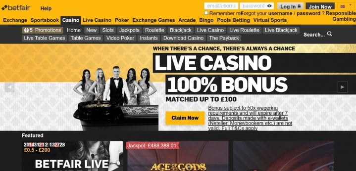 Betfair Casino 1