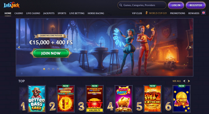 LolaJack Casino 1