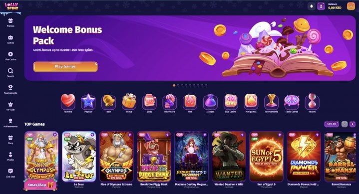 Lolly Spins Casino 1