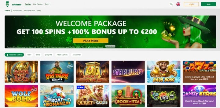Luckster Casino 1